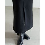 [低身長サイズ有]裏起毛フロントスリットナロースカート | Re:EDIT | 詳細画像27 