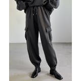 [低身長サイズ有]裏起毛カーゴパンツ | Re:EDIT | 詳細画像15 