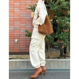 [低身長サイズ有]裏起毛カーゴパンツ | Re:EDIT | 詳細画像4 