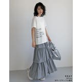 [低身長サイズ有]ラメグリッターティアードスカート | Re:EDIT | 詳細画像5 