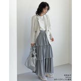 [低身長サイズ有]ラメグリッターティアードスカート | Re:EDIT | 詳細画像7 