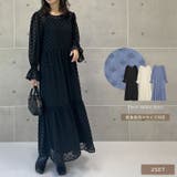 ペチコート付きシアードビーバックリボンワンピース | Re:EDIT | 詳細画像1