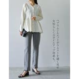 スポンジニットペプラムカーディガン | Re:EDIT | 詳細画像8