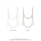 シルバーorフェイクパールカットビーズビスチェ | Re:EDIT | 詳細画像18 