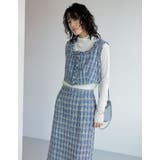 [低身長サイズ有]ツイードナロースカート | Re:EDIT | 詳細画像10 