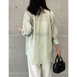 シアーワッシャーシャツ | Re:EDIT | 詳細画像14