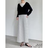 [低身長 高身長サイズ有][2点セット]カップ付きテレコアメスリワンピース×Vネ… | Re:EDIT | 詳細画像12 