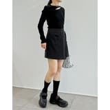 2WAYエプロン付きミニスカートパンツ | Re:EDIT | 詳細画像10