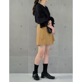 2WAYエプロン付きミニスカートパンツ | Re:EDIT | 詳細画像25