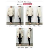 ムートンボアパイピングフレアポンチョ | Re:EDIT | 詳細画像15