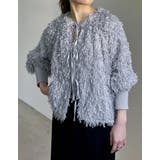 前後2WAYフェザーリボンボリュームスリーブカーディガン | Re:EDIT | 詳細画像3