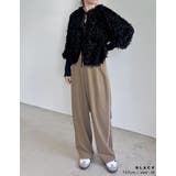 前後2WAYフェザーリボンボリュームスリーブカーディガン | Re:EDIT | 詳細画像7