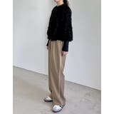 前後2WAYフェザーリボンボリュームスリーブカーディガン | Re:EDIT | 詳細画像9