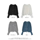 前後2WAYフェザーリボンボリュームスリーブカーディガン | Re:EDIT | 詳細画像18