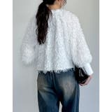 前後2WAYフェザーリボンボリュームスリーブカーディガン | Re:EDIT | 詳細画像21