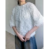 前後2WAYフェザーリボンボリュームスリーブカーディガン | Re:EDIT | 詳細画像23