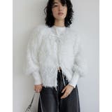 前後2WAYフェザーリボンボリュームスリーブカーディガン | Re:EDIT | 詳細画像33