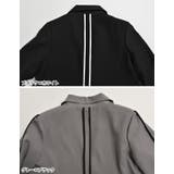 ソフトツイルラインデザインオーバーサイズジャケット | Re:EDIT | 詳細画像19