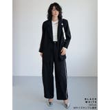 ソフトツイルラインデザインオーバーサイズジャケット | Re:EDIT | 詳細画像5