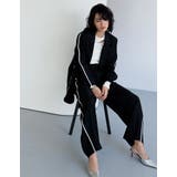 ソフトツイルラインデザインオーバーサイズジャケット | Re:EDIT | 詳細画像8