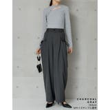 [低身長/高身長サイズ有]ソフトツイルリボンポケットバルーンパンツ | Re:EDIT | 詳細画像14 