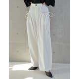 [低身長/高身長サイズ有]ソフトツイルリボンポケットバルーンパンツ | Re:EDIT | 詳細画像21 