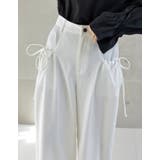 [低身長/高身長サイズ有]ソフトツイルリボンポケットバルーンパンツ | Re:EDIT | 詳細画像25 