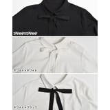 2WAYボウタイシャツブラウス | Re:EDIT | 詳細画像19