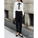 2WAYボウタイシャツブラウス | Re:EDIT | 詳細画像10