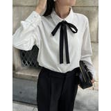 2WAYボウタイシャツブラウス | Re:EDIT | 詳細画像22