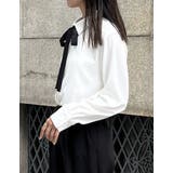 2WAYボウタイシャツブラウス | Re:EDIT | 詳細画像24