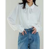 2WAYボウタイシャツブラウス | Re:EDIT | 詳細画像28