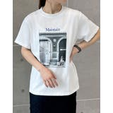 [接触冷感][UVカット]モノトーンプリントTシャツ | Re:EDIT | 詳細画像10 