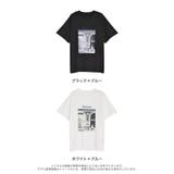 [接触冷感][UVカット]モノトーンプリントTシャツ | Re:EDIT | 詳細画像18 