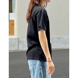 [接触冷感][UVカット]モノトーンプリントTシャツ | Re:EDIT | 詳細画像21 