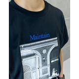 [接触冷感][UVカット]モノトーンプリントTシャツ | Re:EDIT | 詳細画像24 