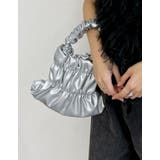 フェイクレザーギャザーハンドバッグ | Re:EDIT | 詳細画像13