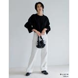 フェイクレザーギャザーハンドバッグ | Re:EDIT | 詳細画像4