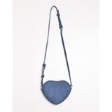 デニムライクハートショルダーバッグ | Re:EDIT | 詳細画像13