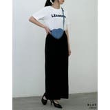 デニムライクハートショルダーバッグ | Re:EDIT | 詳細画像4