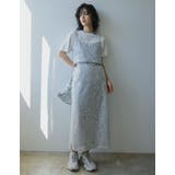 [低身長サイズ有]スパンコールナロースカート | Re:EDIT | 詳細画像7 