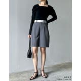 ライトツイルマーベルトウエストデザインショートパンツ | Re:EDIT | 詳細画像12 