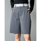 ライトツイルマーベルトウエストデザインショートパンツ | Re:EDIT | 詳細画像2 