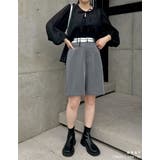 ライトツイルマーベルトウエストデザインショートパンツ | Re:EDIT | 詳細画像7 