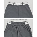 ライトツイルマーベルトウエストデザインショートパンツ | Re:EDIT | 詳細画像39 