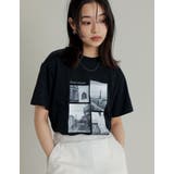 [UVカット][接触冷感][紫外線対策]シーンナリーフォトプリントTシャツ | Re:EDIT | 詳細画像22 