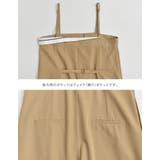 [低身長/高身長サイズ有]ツイルマーベルトデザインキャミサロペット | Re:EDIT | 詳細画像33 