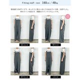 [低身長/高身長サイズ有]ツイルマーベルトデザインキャミサロペット | Re:EDIT | 詳細画像36 