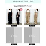 [低身長/高身長サイズ有]ナイロンタフタウエストドロストカーゴサロペット | Re:EDIT | 詳細画像26 