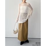 ライトツイルサイドラインor無地ナロースカート | Re:EDIT | 詳細画像15